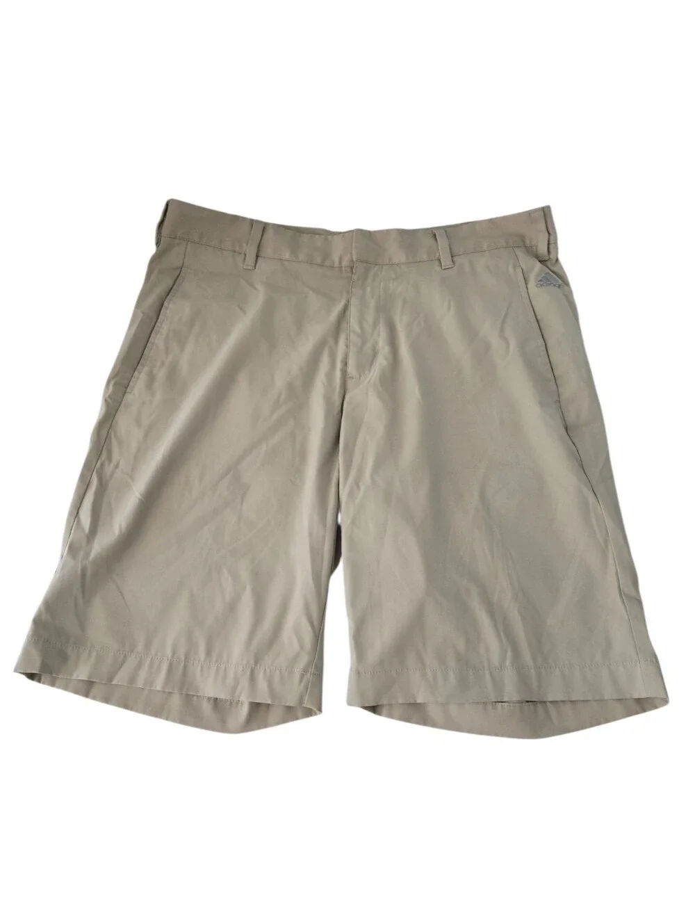Adidas Men's Performance Chino Shorts - Khaki Sze 34